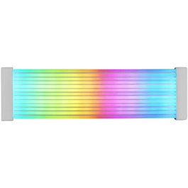 Mars Gaming Tira de Iluminación ARGB con Sincronización para Placas Base, LEDs Ultrabrillantes, Silicona Flexible